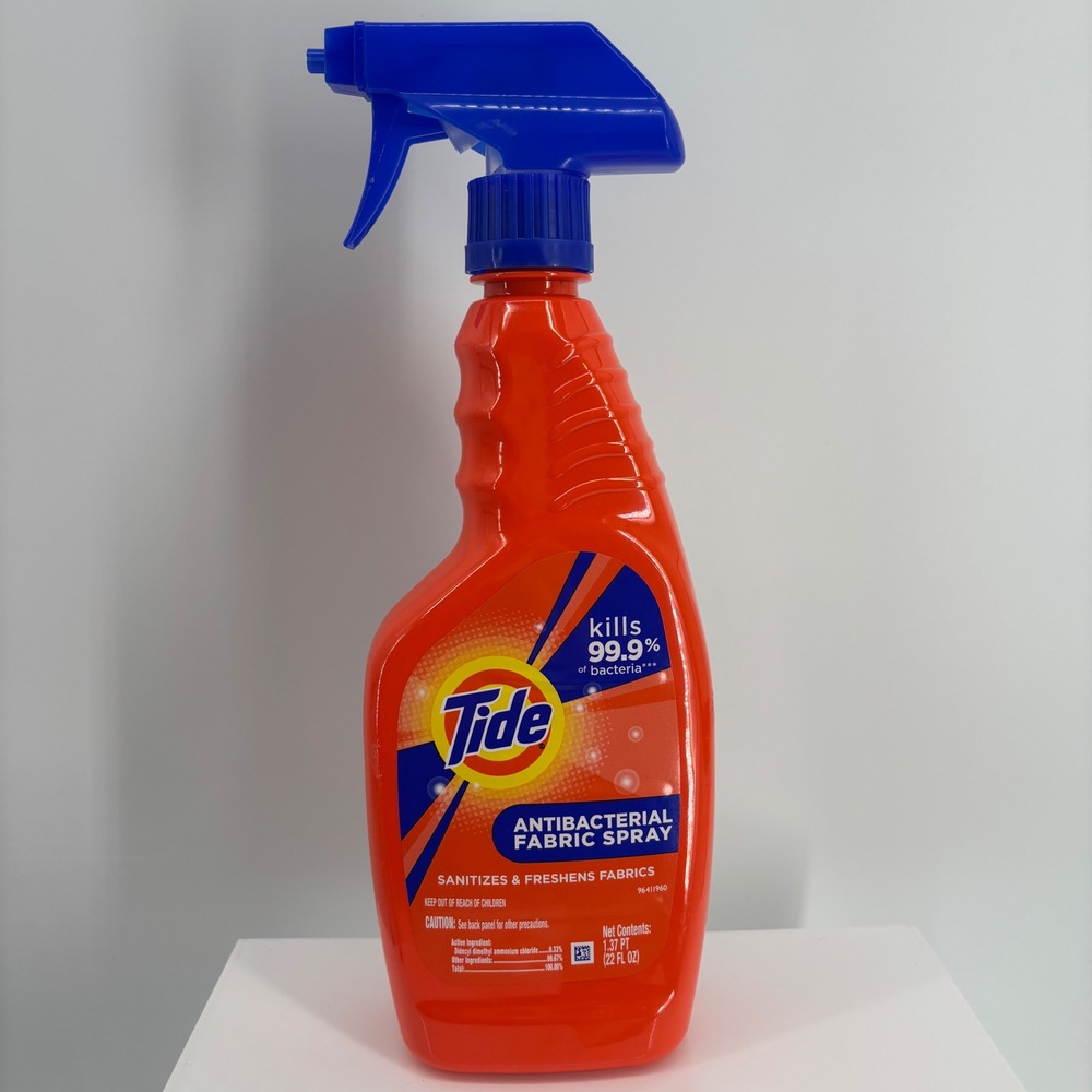 Tide Antibacterial Fabric Spray Sanitizes Freshens Fabrics 22 fl oz 96411960